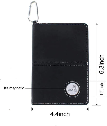 Leather Golf Scorecard Holder